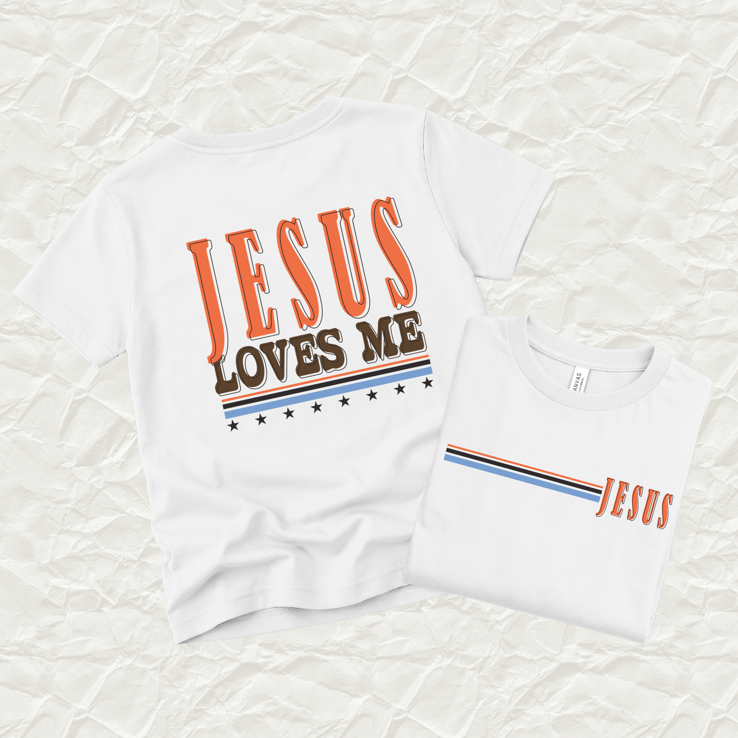Jesus Loves Me Youth Bella Canvas Tee