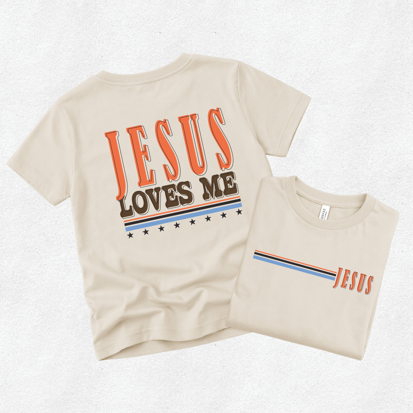 Jesus Loves Me Youth Bella Canvas Tee